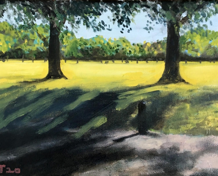 Summer 20. 8"x10” (20x26cm) Oil/canvas (Private collection)