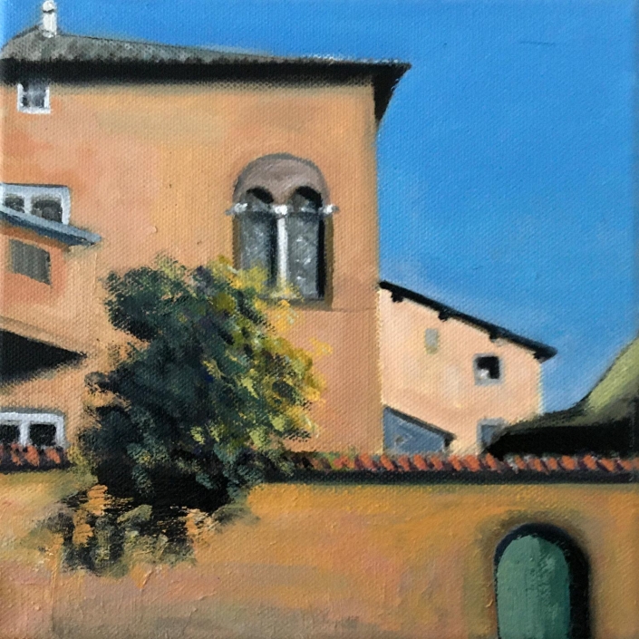 Lucca. Oil/canvas (artist)