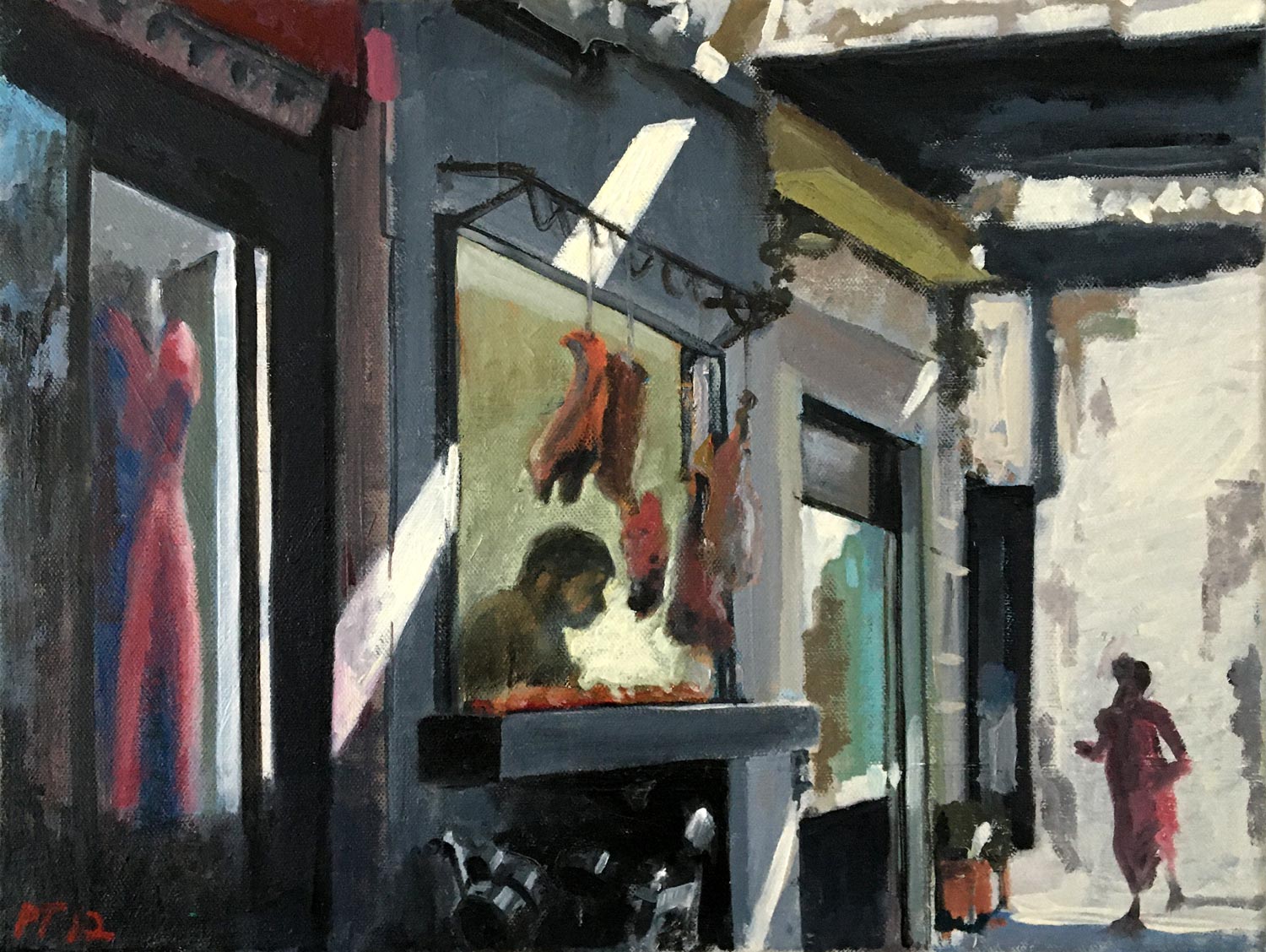 Marrakech, the Medina 12"x16” Oil/canvas - £400