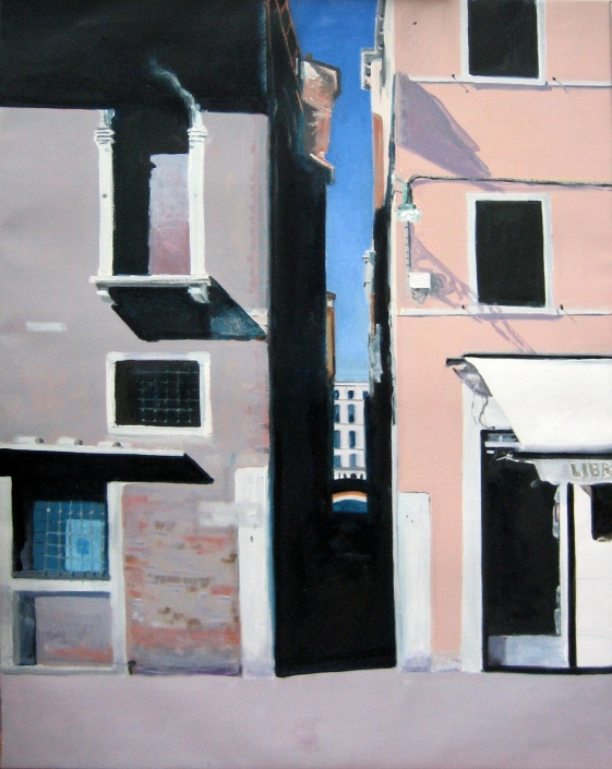 Campo Sta Margherita, Venice. Oil/canvas (Private collection)