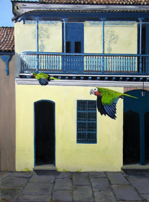 Trinidad, Cuba 40"x30” (102x76cm) Oil/canvas - £2000