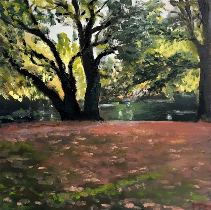 Lake 21. 12"x12” (31x31cm) Oil/canvas (Private collection)
