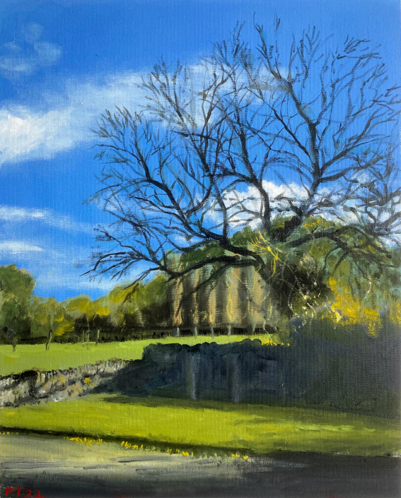 The Blackwater at Ballyrafter Flats. 18"x14" Oil on board - £300
